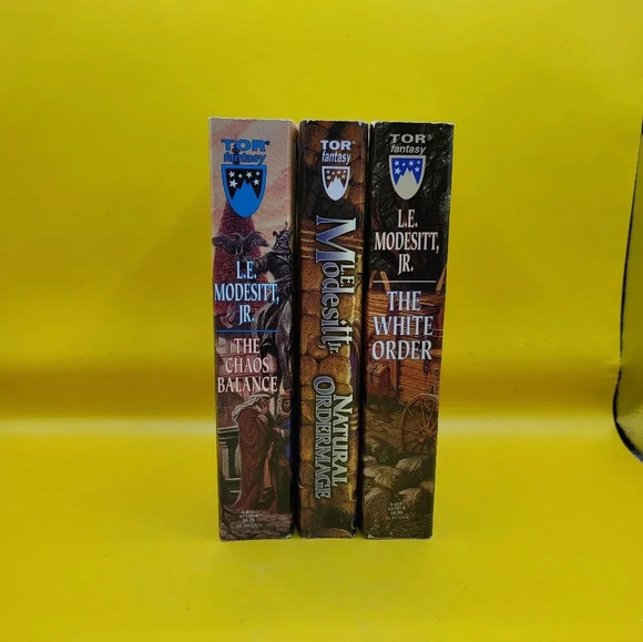 L. E. Modesitt Jr Saga of Recluce Lot Ordermage Chaos Balance White Order PB - Picture 3 of 3